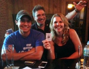 August 16 2015 With Craig and Katherine at the bar
